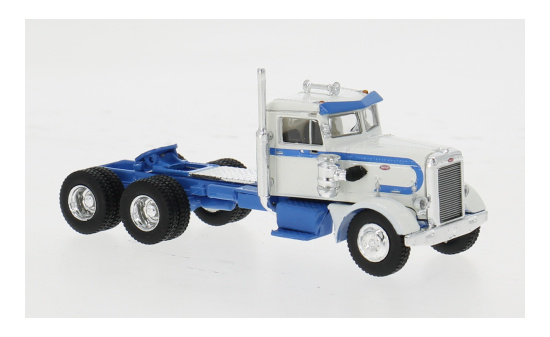 Brekina BRE85761 Peterbilt 281 - weiss , blau 1:87