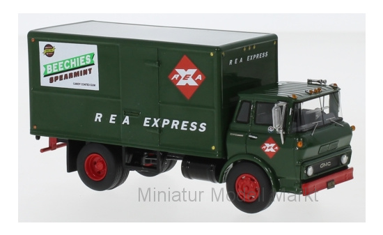 NEO NEO64087 GMC Steel Tilt Cab Box Truck - REA Express 1:64