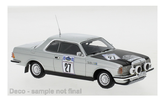 NEO NEO46672 Mercedes 280 CE (C123) - Rallye Acropolis - I.Carlsson - C.Billstam 1:43