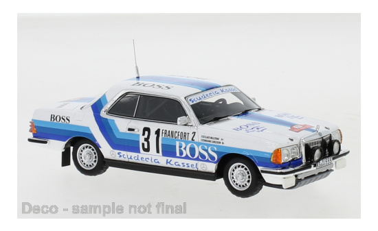 NEO NEO46671 Mercedes 280 CE (C123) - Boss - Rallye Monte Carlo - I.Carlsson - C.Billstam 1:43