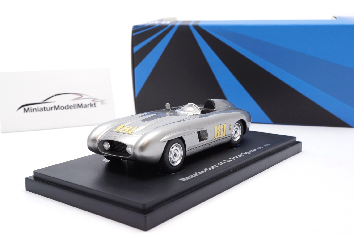 Avenue43 60008 Mercedes-Benz 300 SL Porter Special - silber 1:43