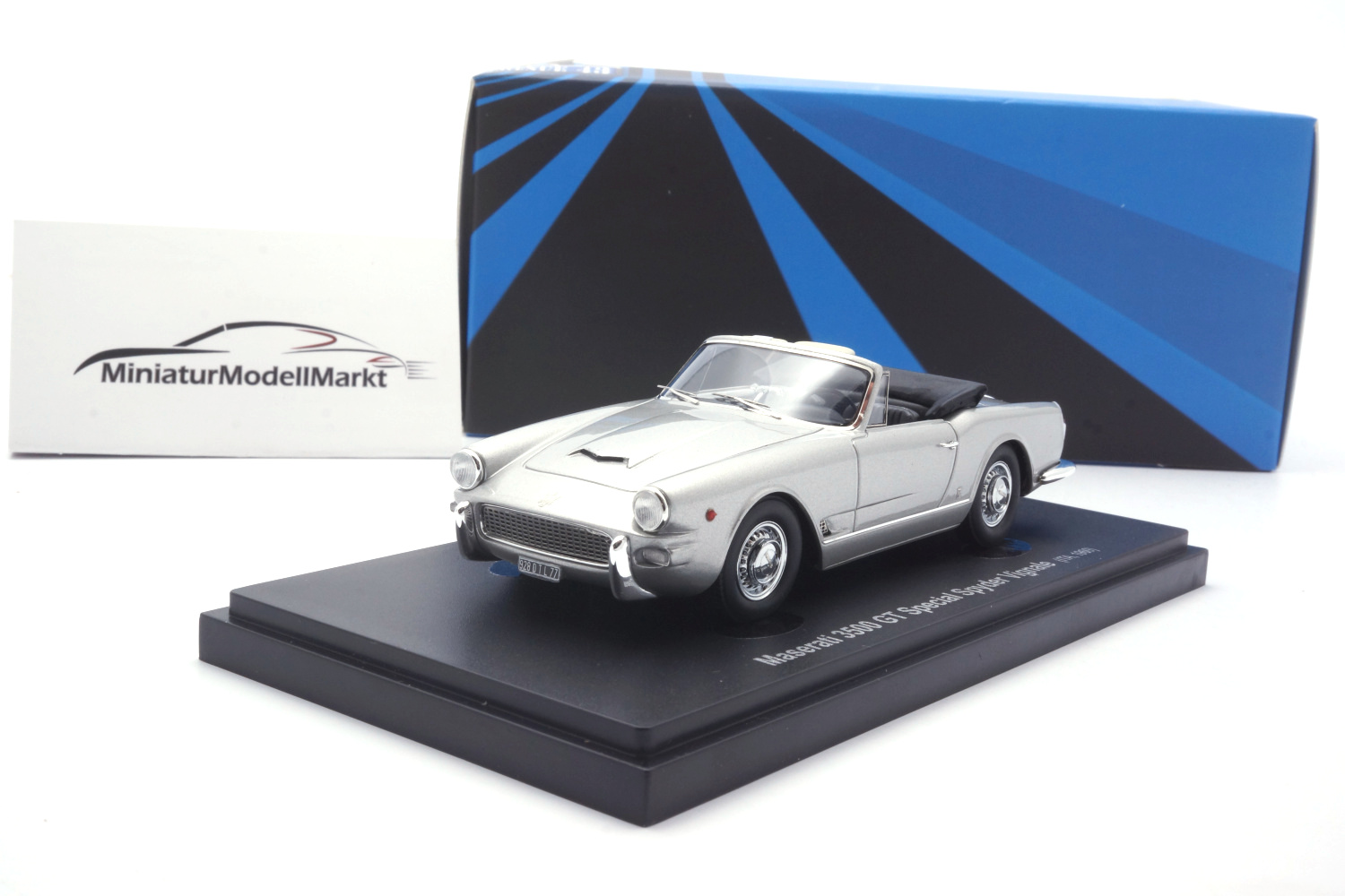 Avenue43 60019 Maserati 3500GT Special Spyder Vignale - silber 1:43