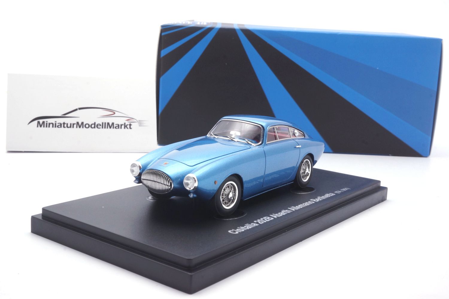 Avenue43 60029 Cisitalia 202B Abarth Allemano Berlinetta - blau 1:43