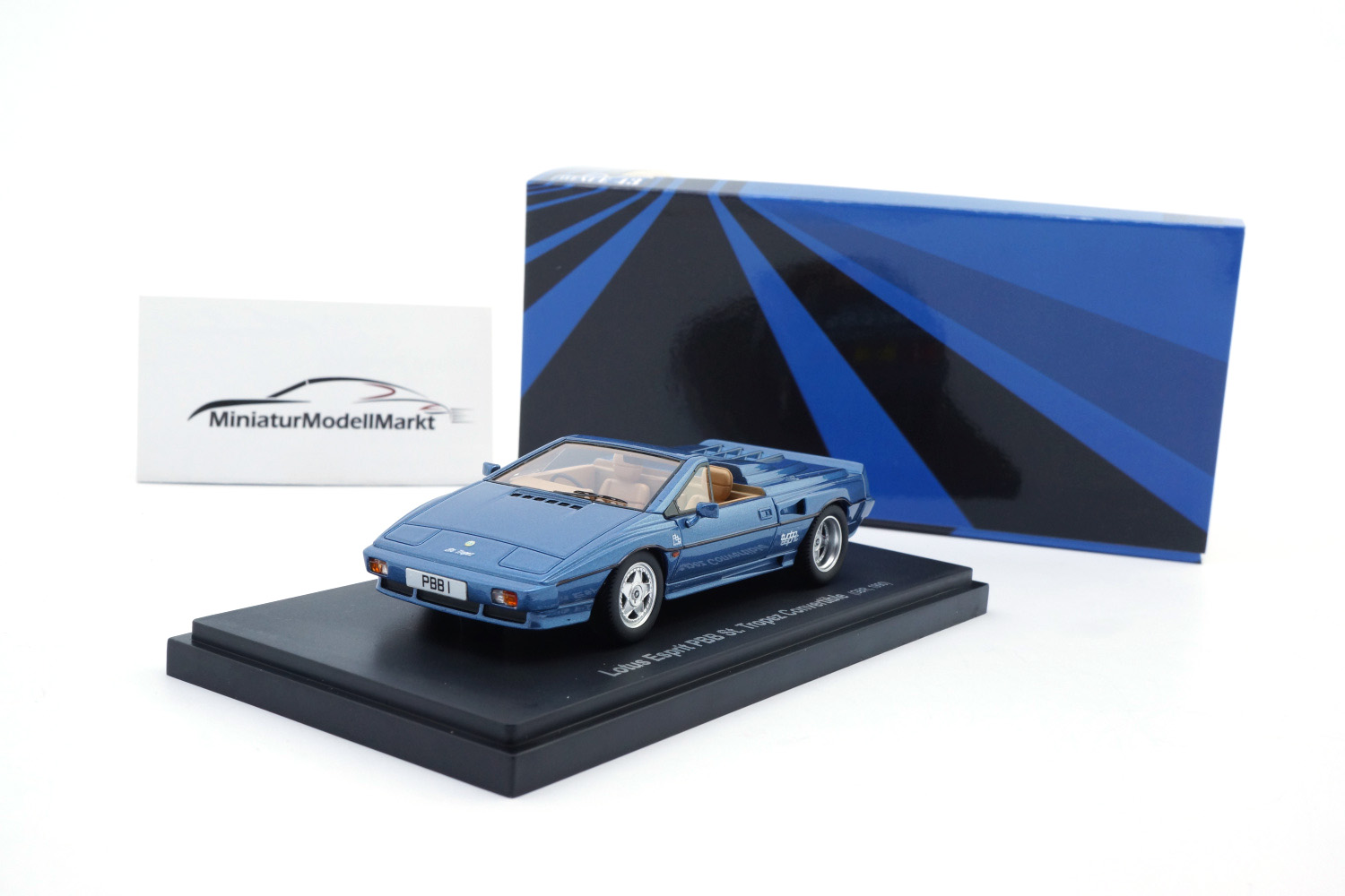 Avenue43 60044 Lotus Esprit PBB St. Tropez Cabrio - blau 1:43