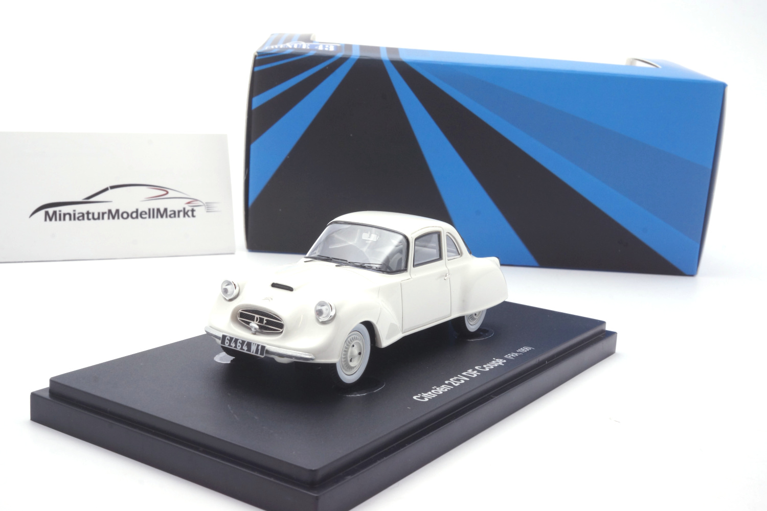 Avenue43 60052 Citroen 2CV DF Coupe - weiß 1:43