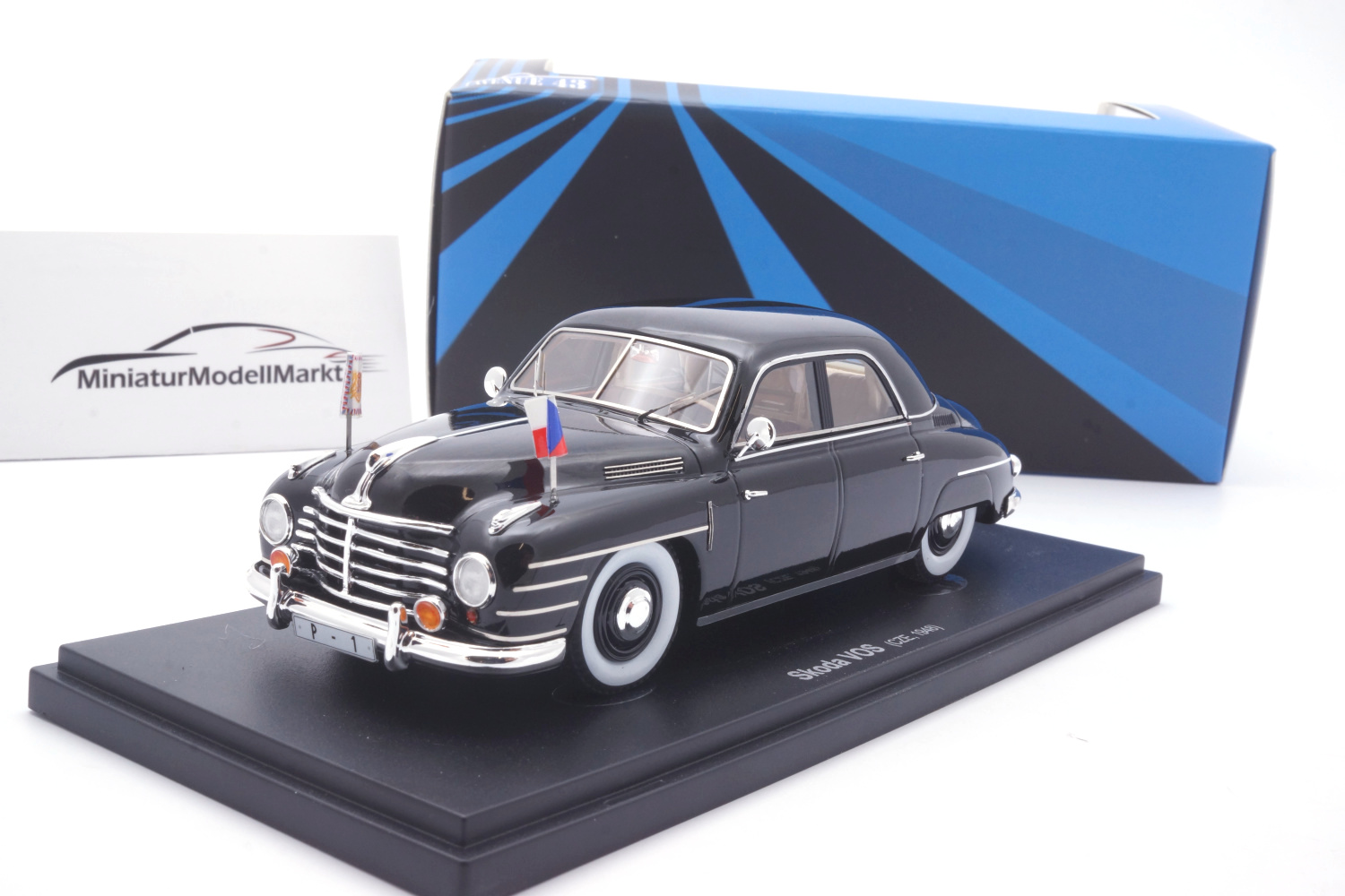 Avenue43 60061 Skoda VOS - schwarz 1:43