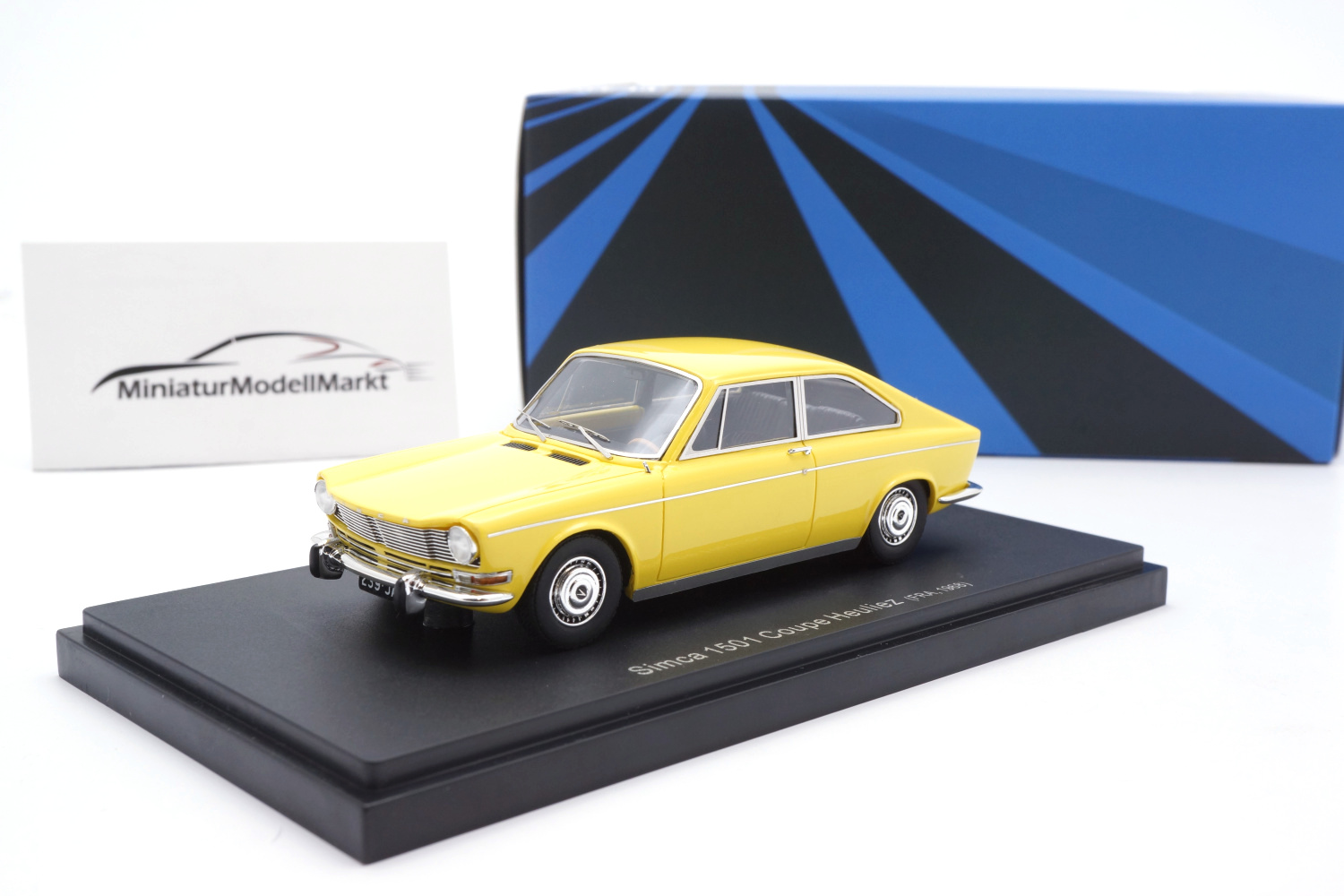Avenue43 60080 Simca 1501 Coupe Heuliez - gelb 1:43