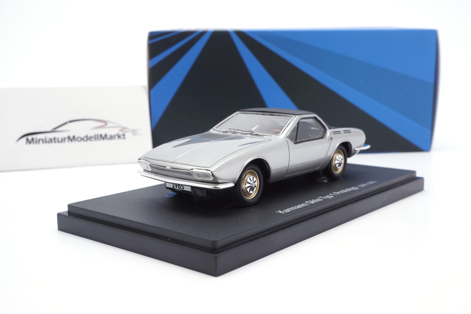 Avenue43 60083 Karmann Ghia Typ 1 Prototyp - silber 1:43
