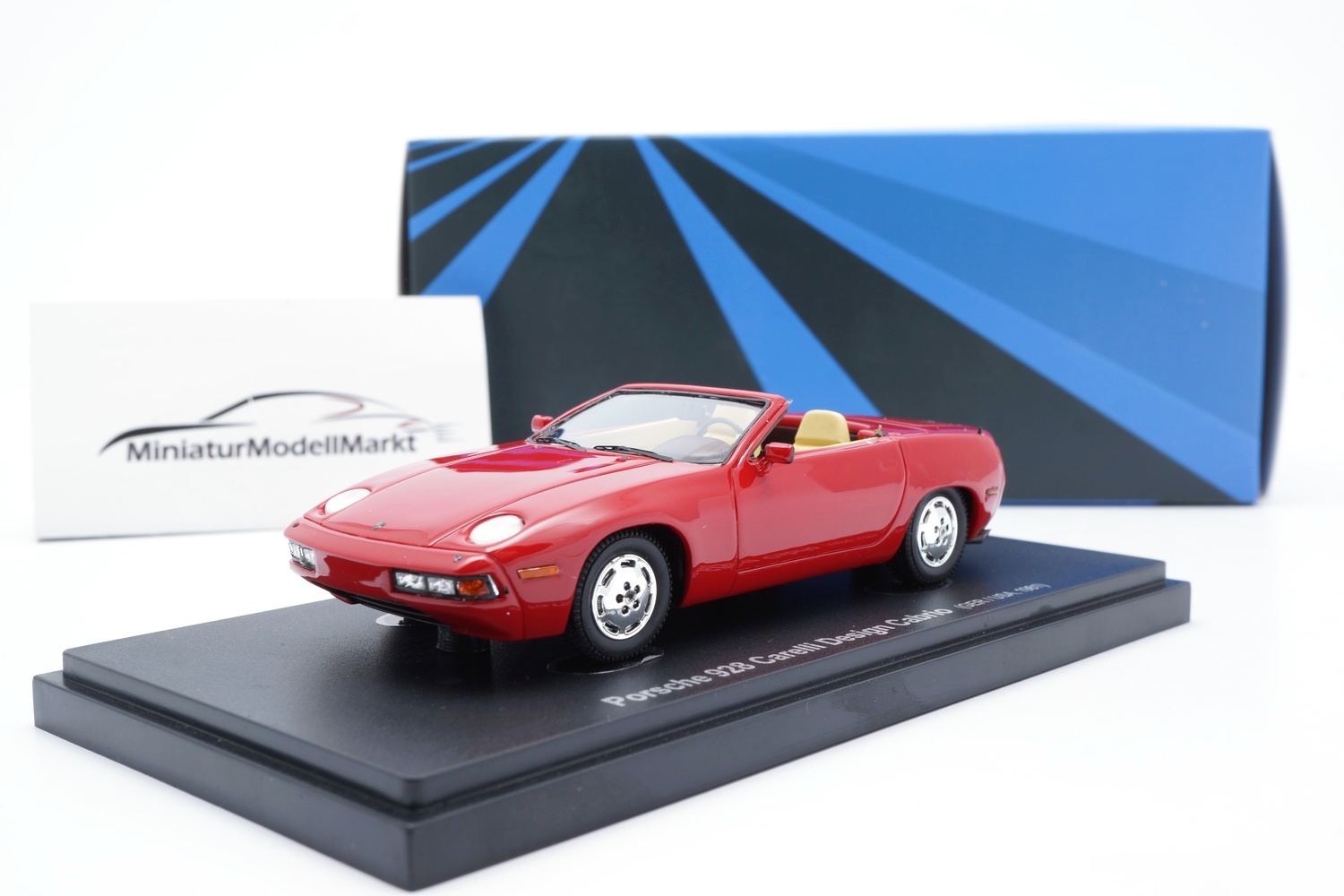 Avenue43 60107 Porsche 928 Cabrio Carelli Design - red 1:43