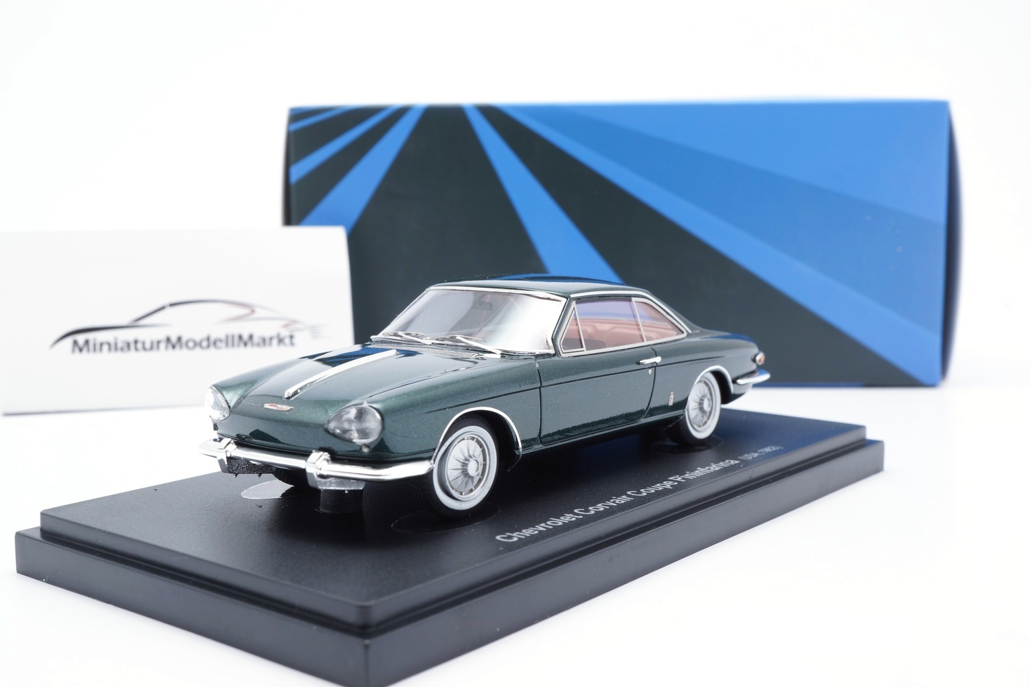 Avenue43 60110 Chevrolet Corvair Coupe Pininfarina - dark green 1:43