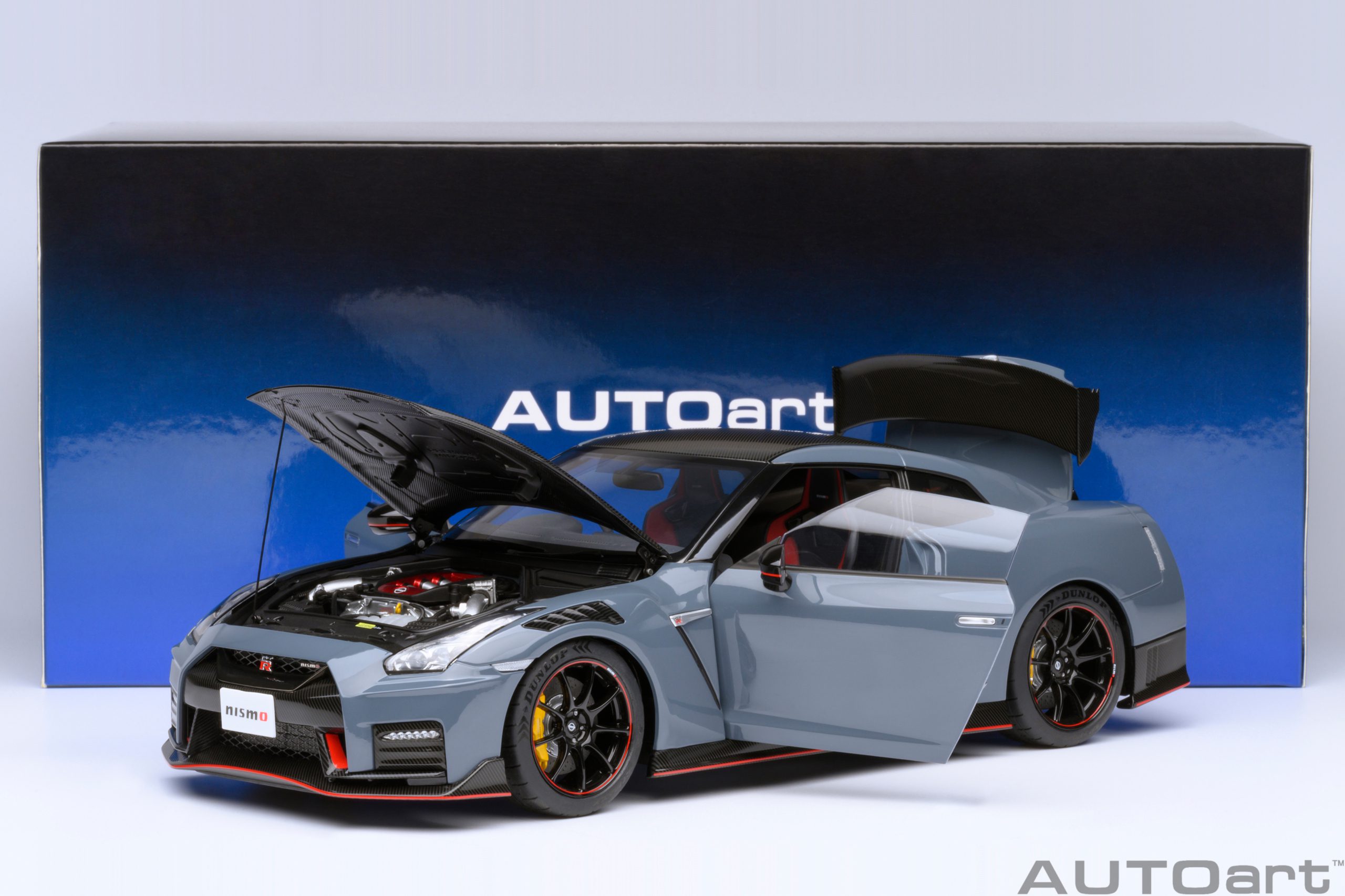 Autoart 77505 Nissan GT-R (R35) Nismo 2022 Special Edition - Stealth Gray 1:18