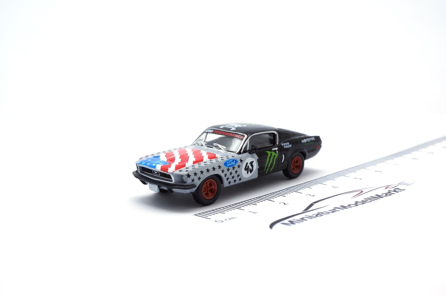 Brekina BRE19617 Ford Mustang - Gymkhana tribute 1:87