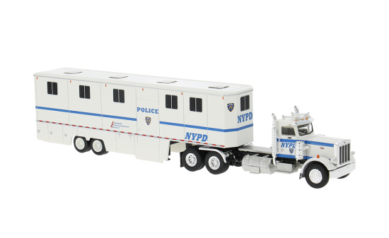 Brekina 85724 Peterbilt 359 Ko-SZ - NYPD 1:87