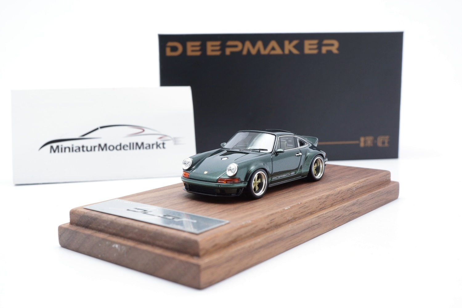 DeepMaker 64001-02 Singer DLS (Porsche 964) - Green Metallic 1:64