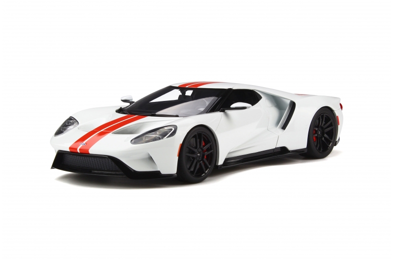 GT-Spirit GT097 Ford GT 2017 - Frozen White 1:18