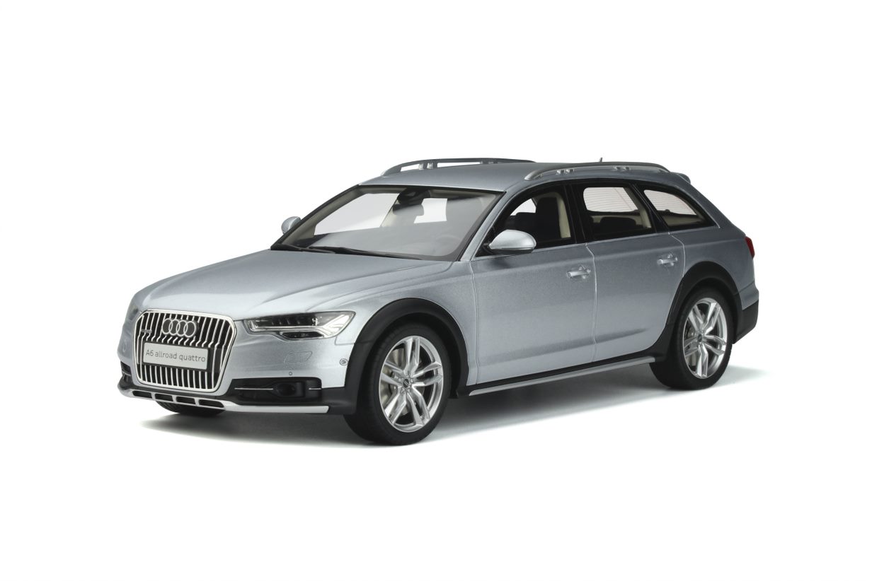 GT-Spirit GT354 Audi A6 (C7) Allroad - Floret Silver Metallic 1:18