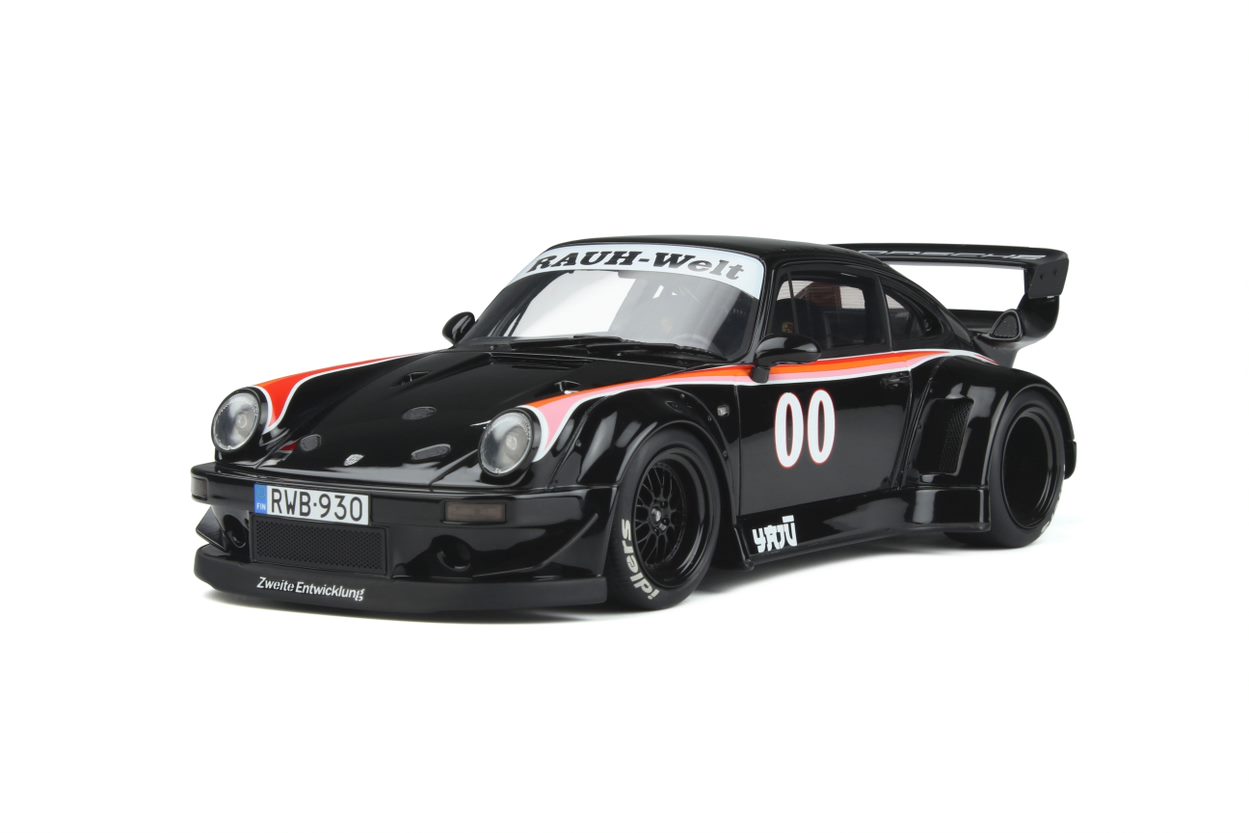 GT-Spirit GT413 Porsche 911 (930) - RWB Yaju #00 - Schwarz - 2019 1:18