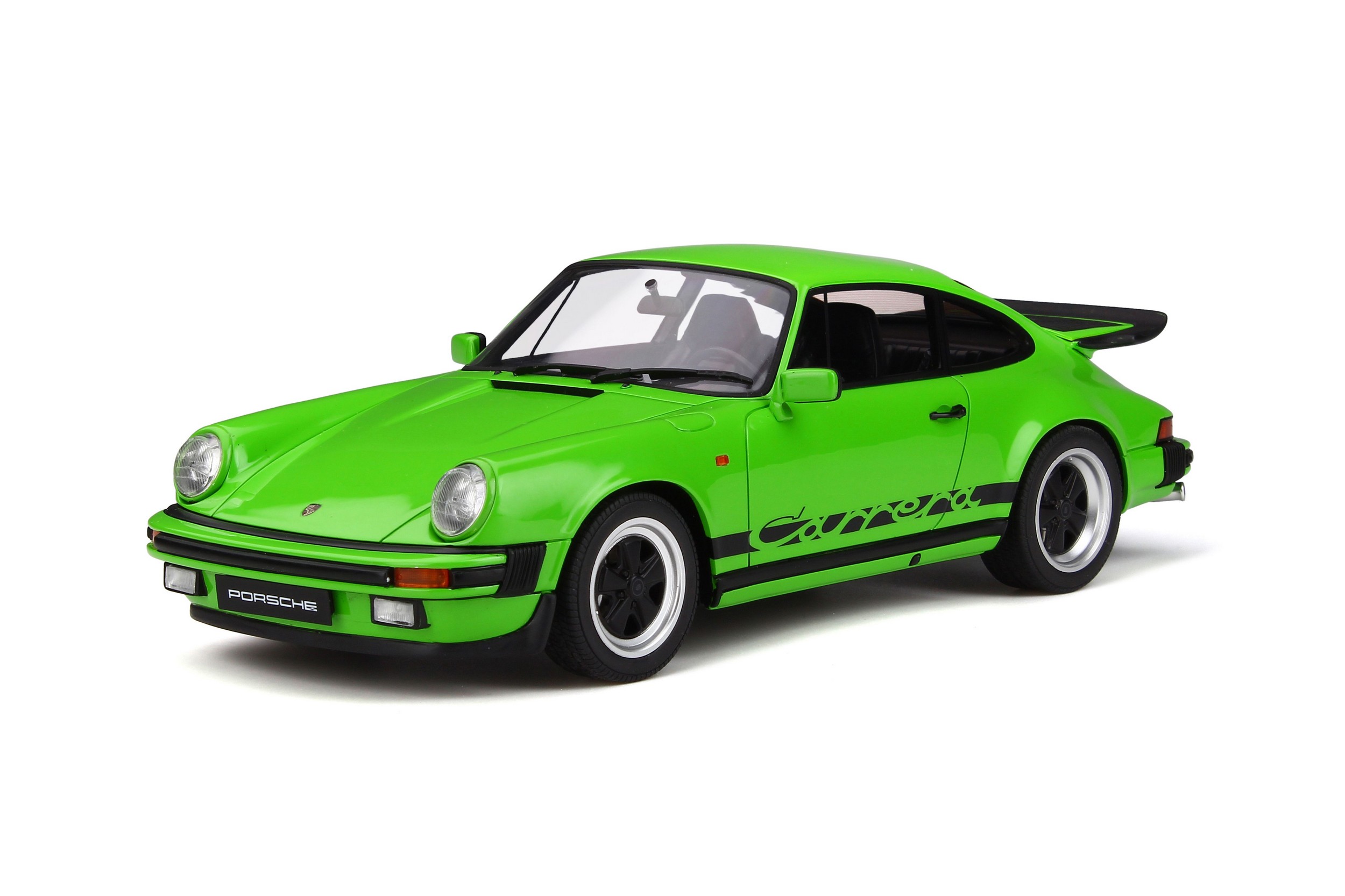 PORSCHE 200 200 200 20 CARRERA WITH SPOILER LIME GREEN im Maßstab 20 ...