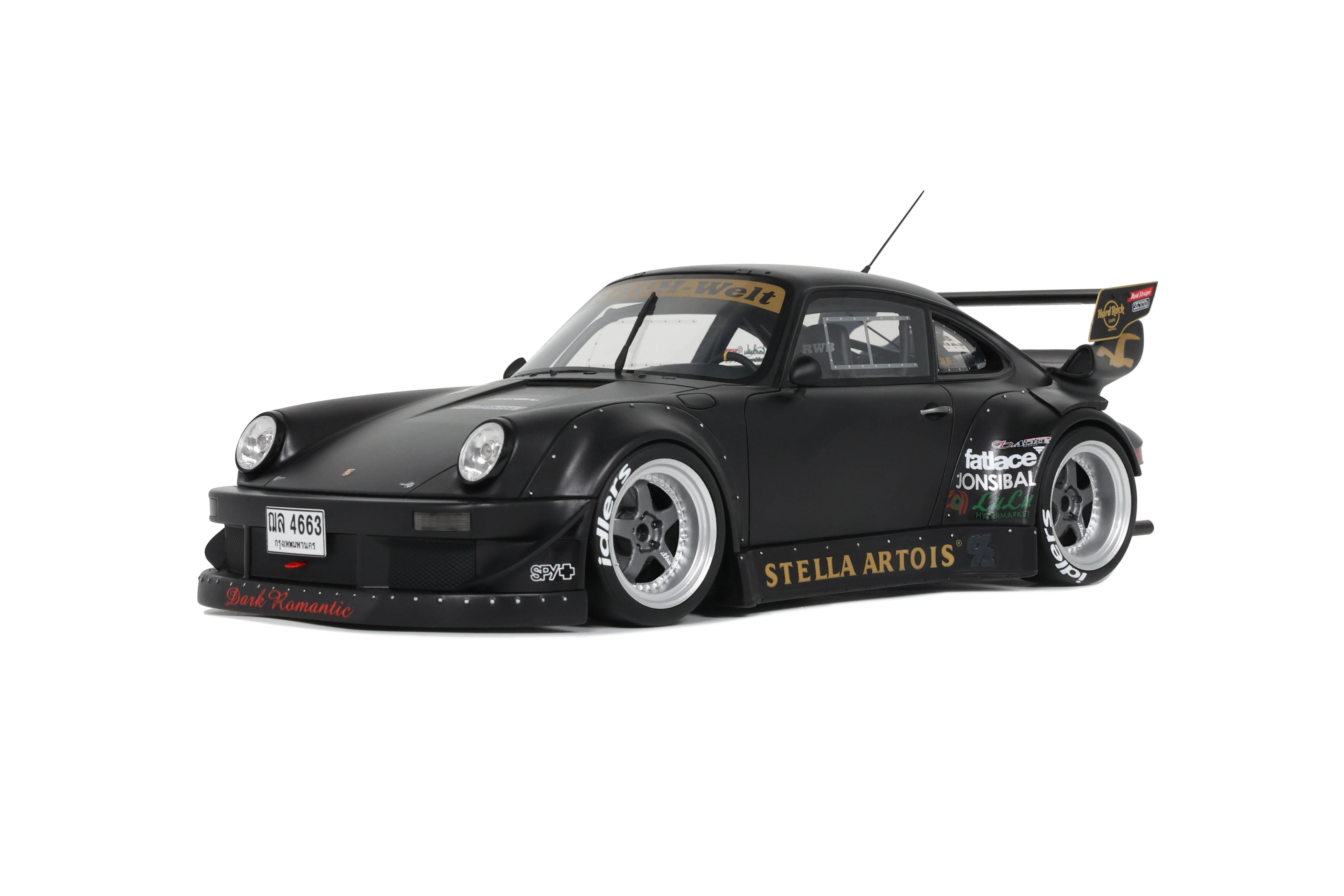 GT-Spirit GT918 Porsche 911 (964) RWB - Stella Artois - Satin black  1:18