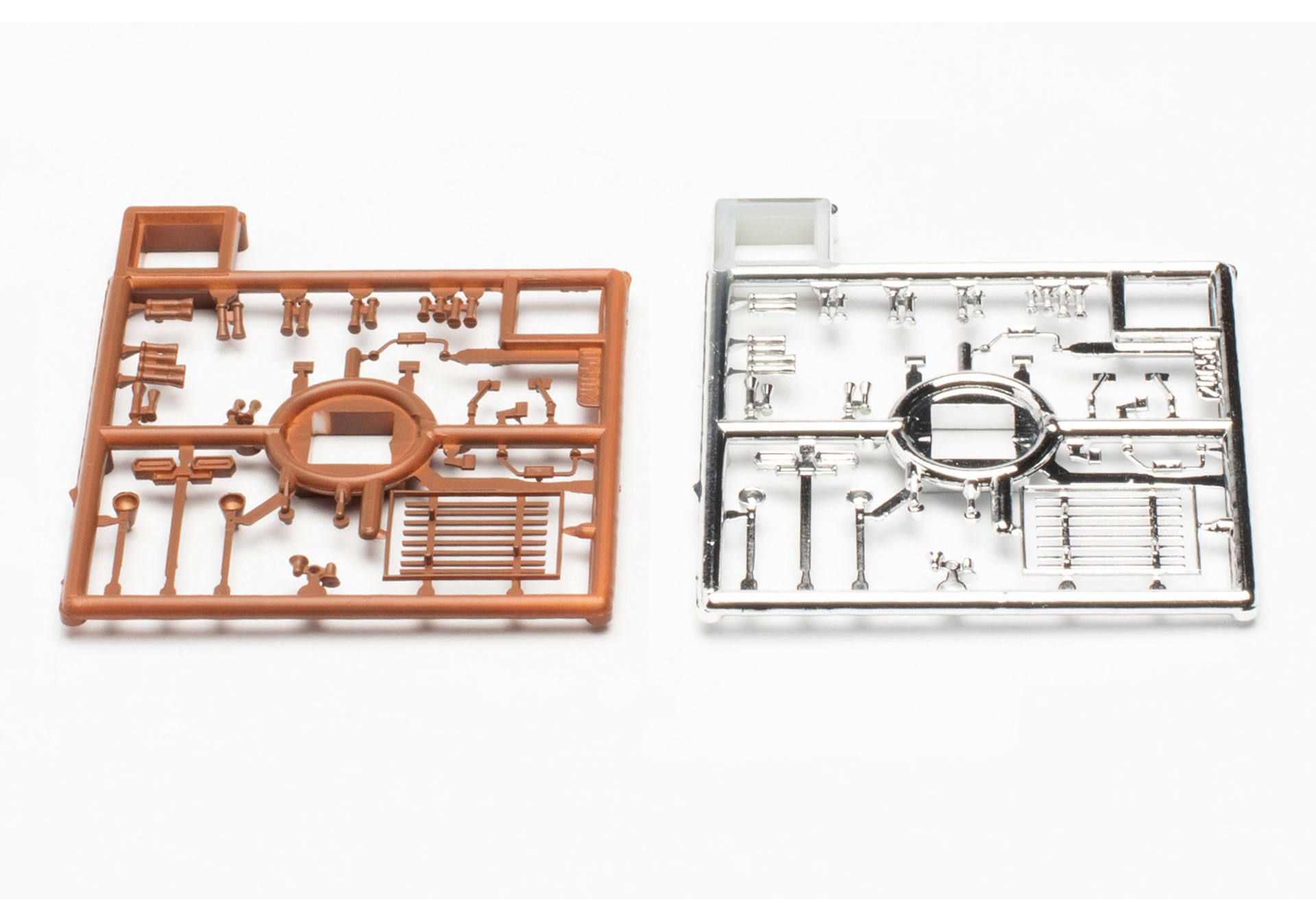 Herpa 051903-002 Zubehör Dachträger (chrom / braun) 1:87
