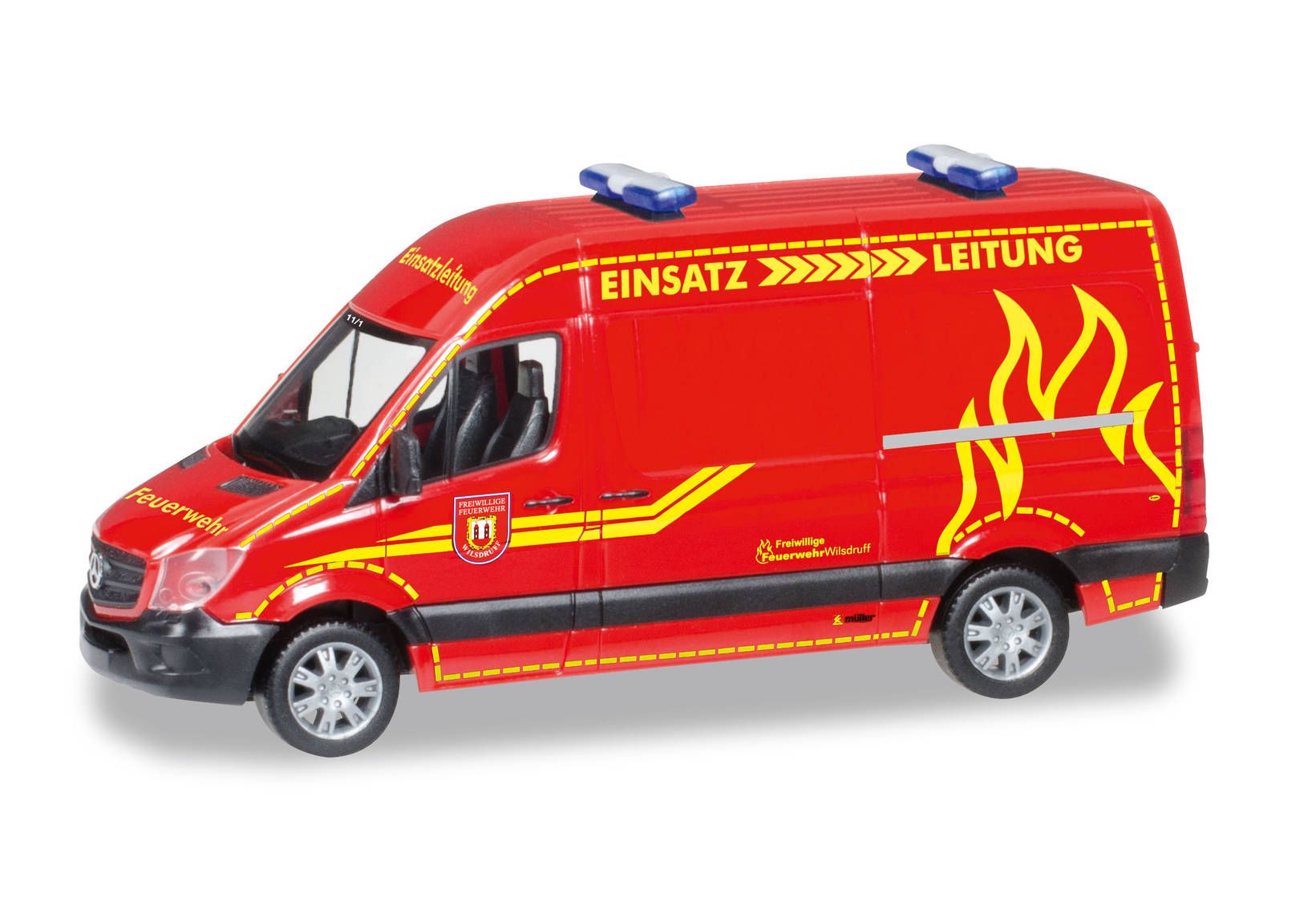 Herpa 093491 Mercedes-Benz Sprinter Hochdach 