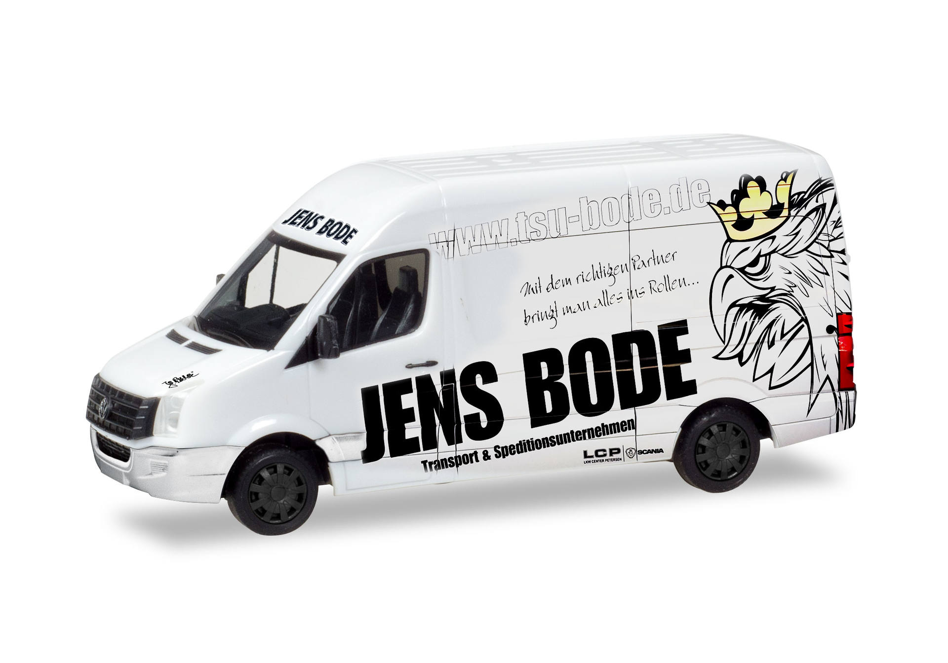 Herpa 093682 VW Crafter Kasten Hochdach 