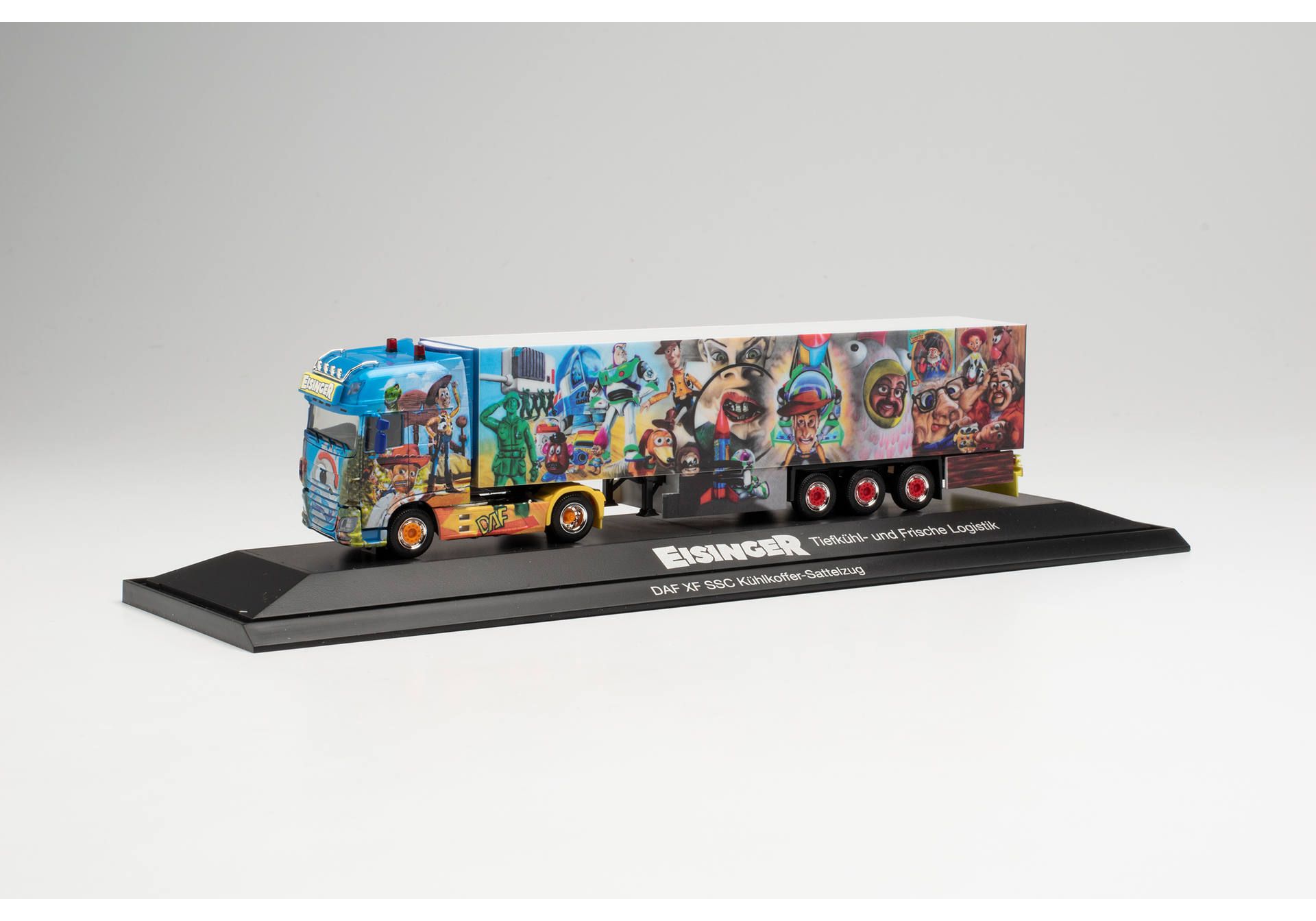Herpa 122146 DAF XF SSC Euro 6 Kühlkoffer-Sattelzug Eisinger 1:87