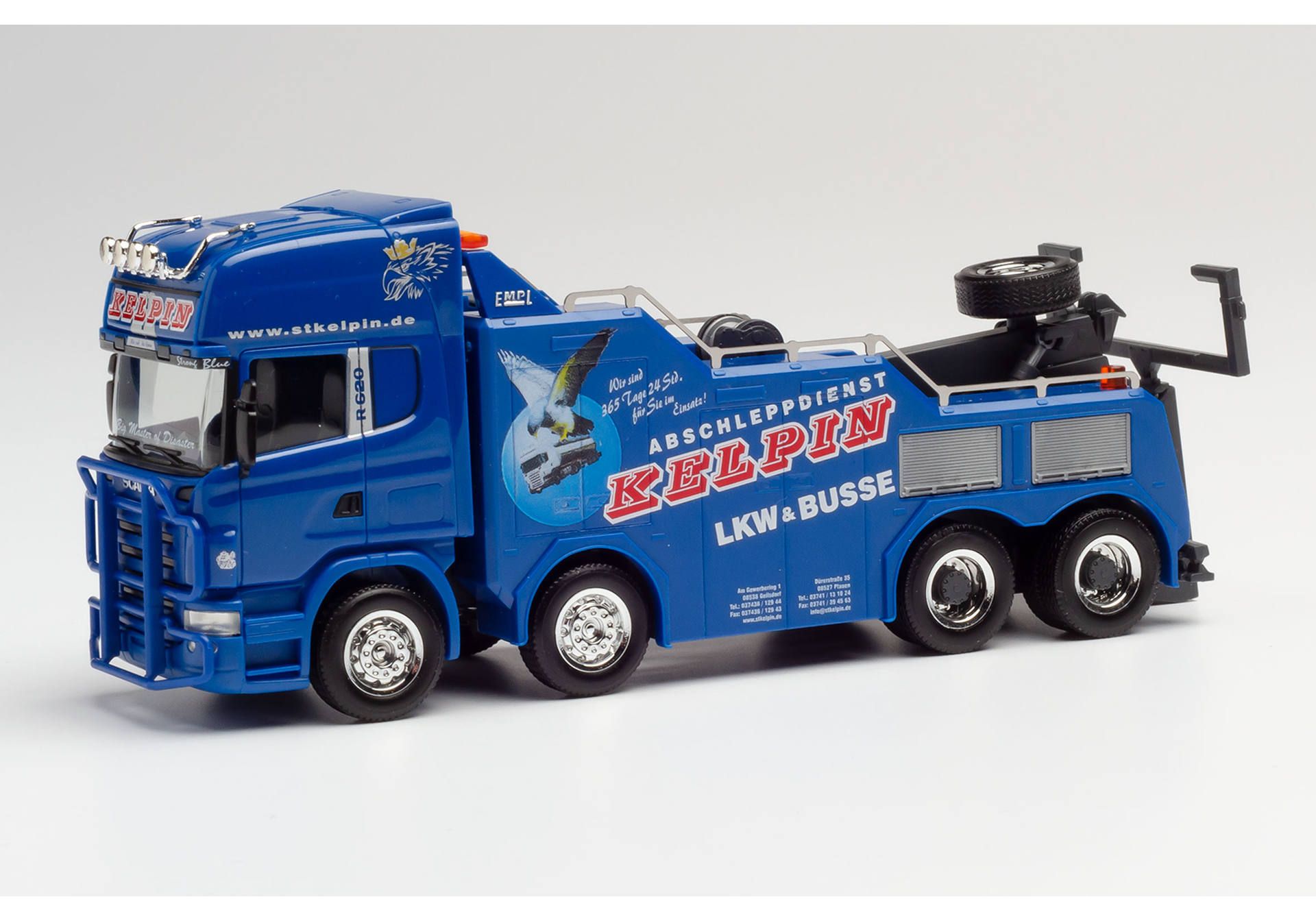 Herpa 311847 Scania R `04 TL Empl Bison 