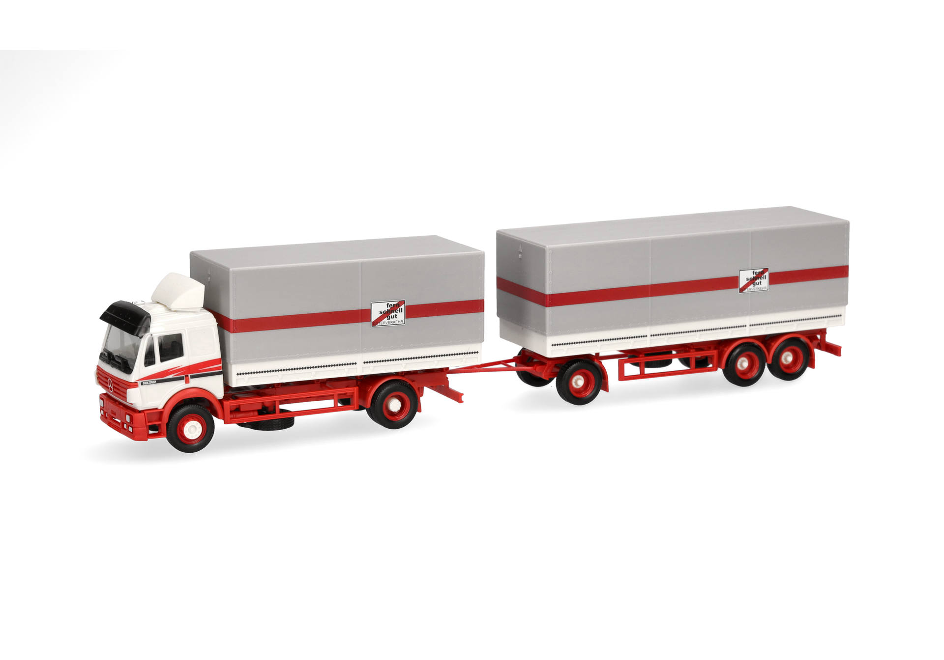 Herpa 320146 Mercedes-Benz SK 94 Planen-Hängerzug 