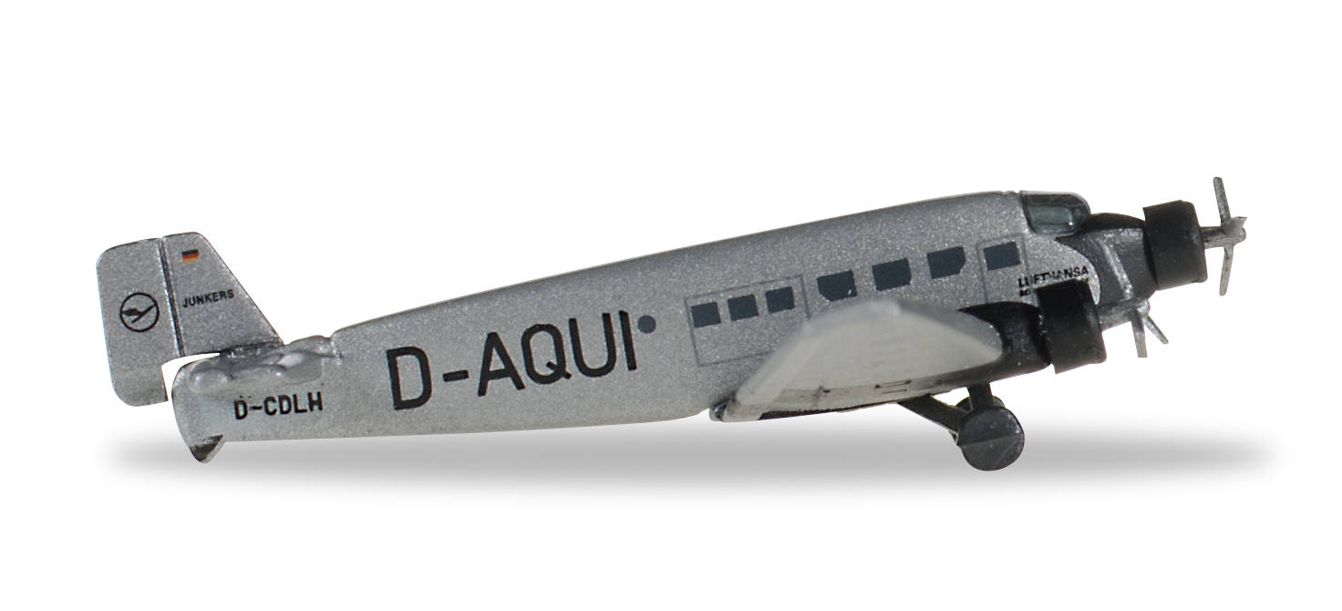 Herpa 516709 Junkers Ju-52 Lufthansa D-AQUI 1:500