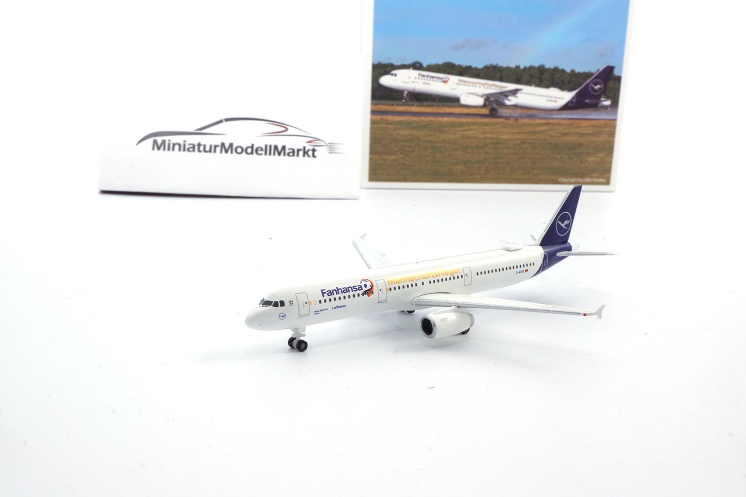 Herpa 531979 Lufthansa Airbus A321 
