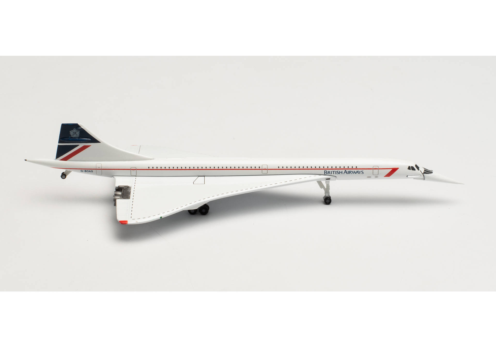 Herpa 535625 British Airways Aérospatiale-BAC Concorde - G-BOAG 1:500