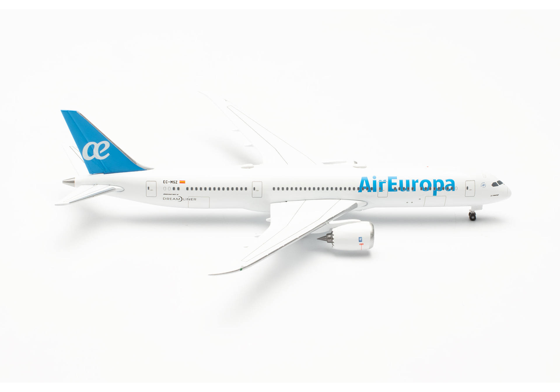 Herpa 536356 Air Europa Boeing 787-9 Dreamliner EC-MSZ JJ Hidalgo 1:500