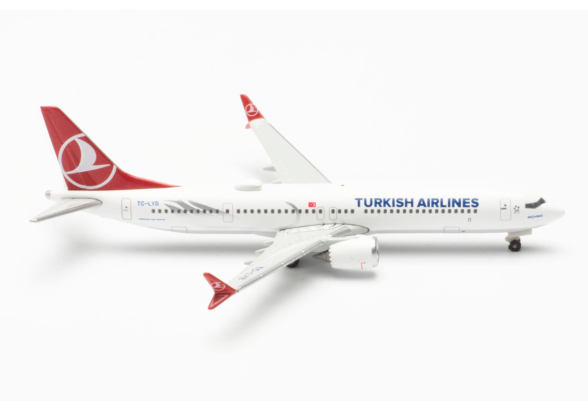 Herpa 537483 Turkish Airlines Boeing 737 Max 9 - Vorbestellung 1:500