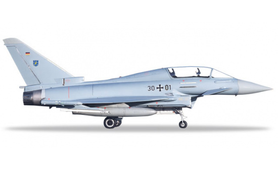 Herpa 580397 Luftwaffe Eurofighter Typhoon twin-seat Steinhoff 1:72