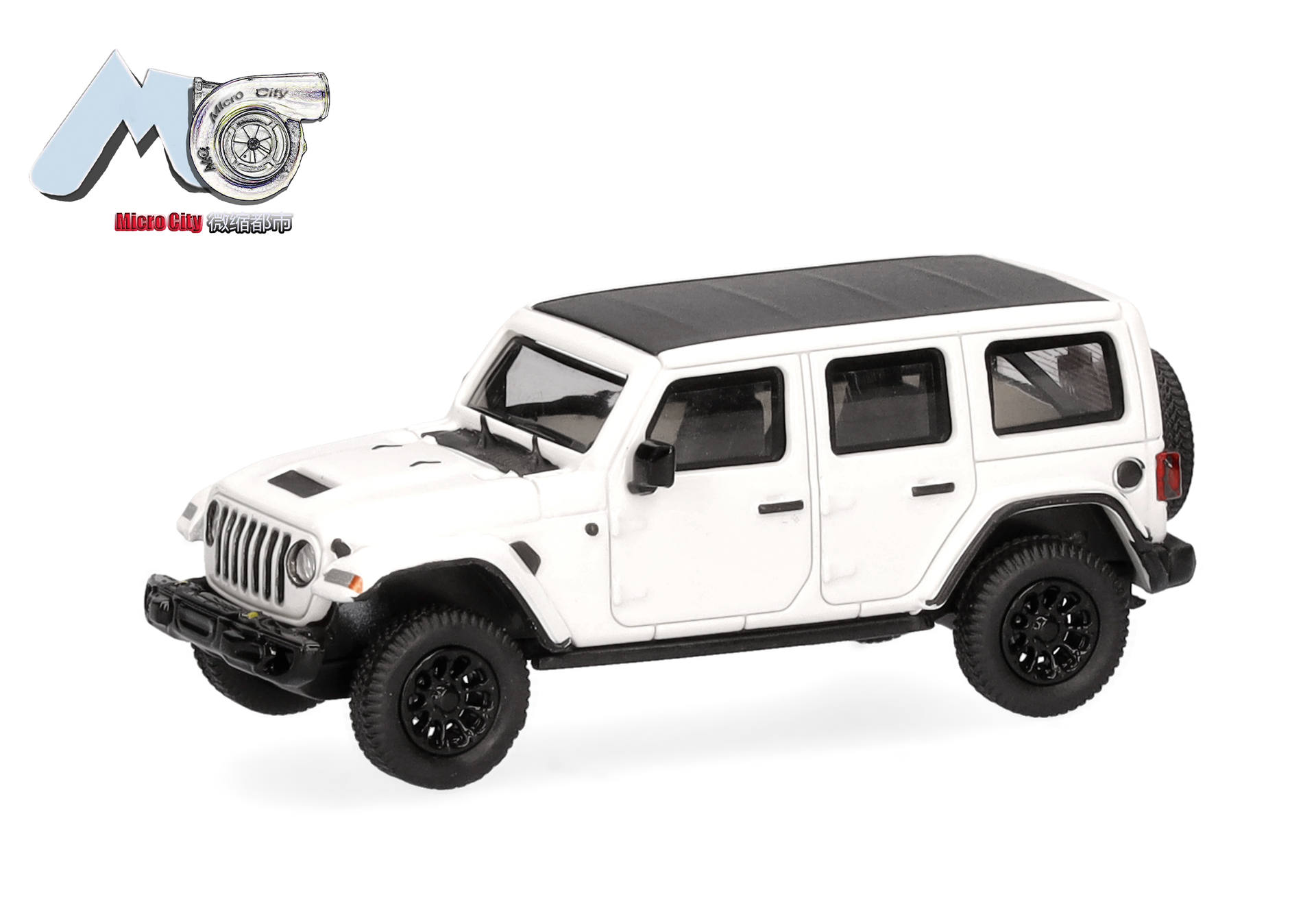 Micro City 87MC000012 MicroCity: Jeep Wrangler, weiß (ab 2017) 1:87