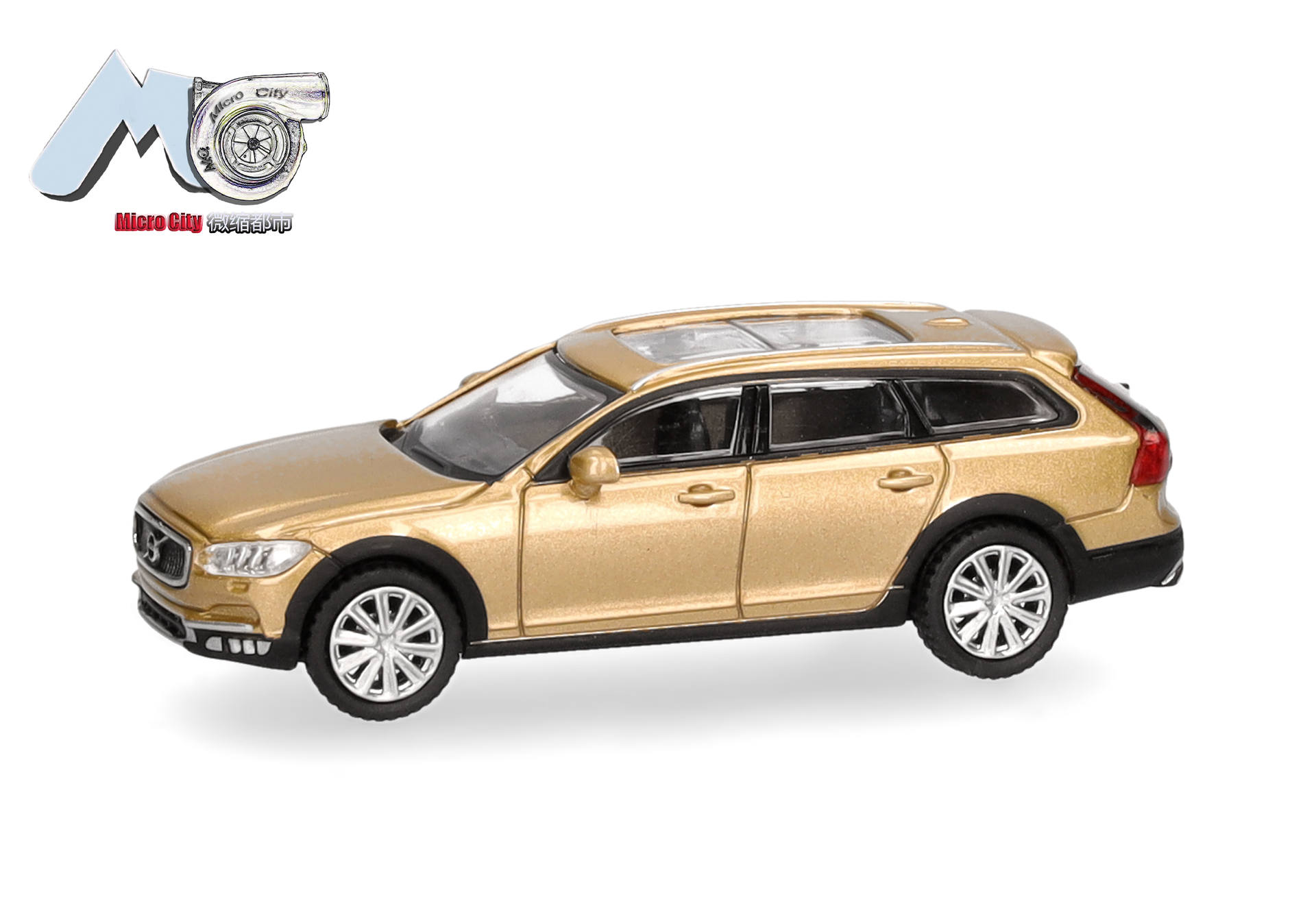Micro City 87MC000021 MicroCity: Volvo V90, gold (ab 2017) 1:87