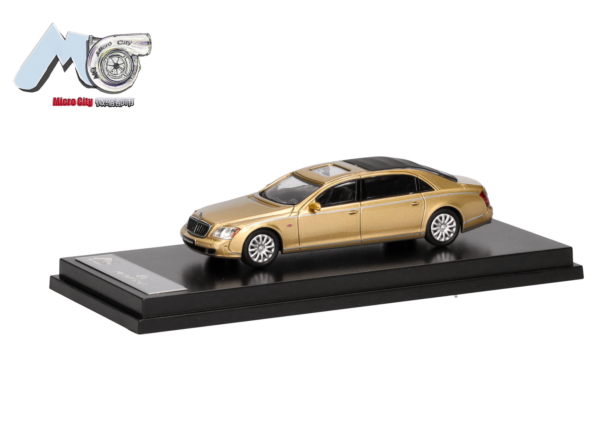 Micro City 87MC000024 MicroCity: Maybach 62S, gold (2002-2013) 1:87