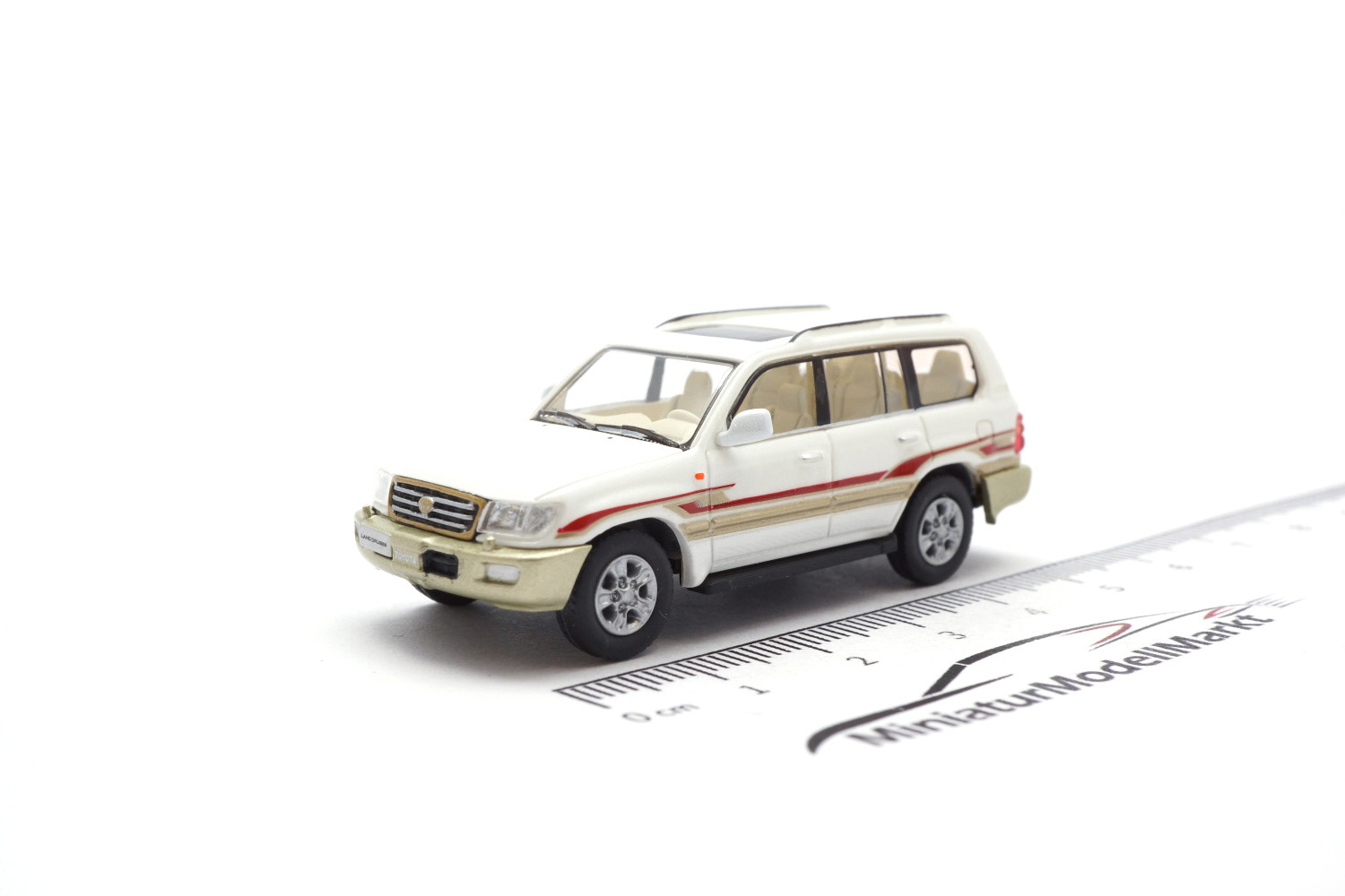 Micro City MC870002 Toyota Land Cruiser 100 - Weiss 1:87