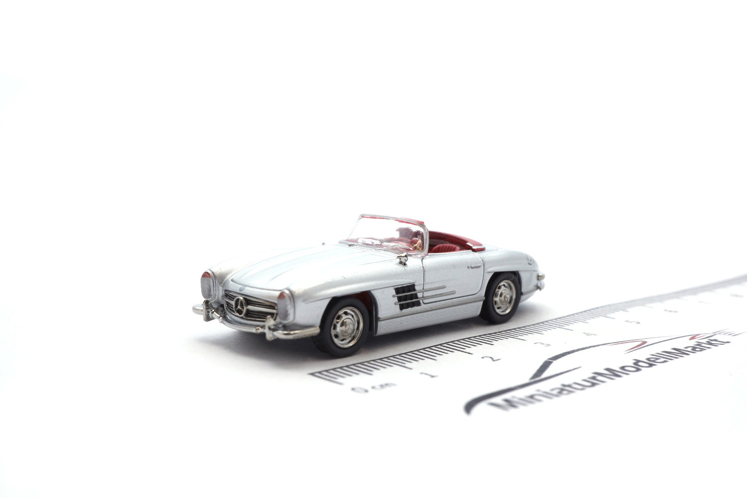 Micro City MC870009 Mercedes-Benz 300 SL Roadster - Silber 1:87