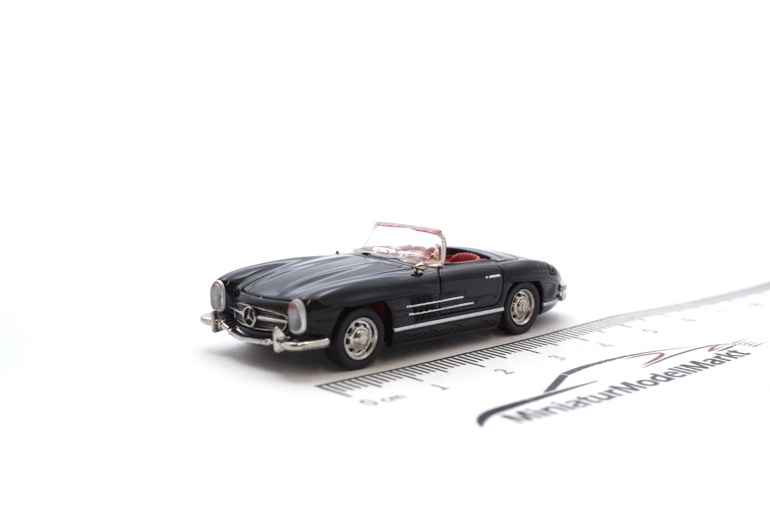 Micro City MC870009 Mercedes-Benz 300 SL Roadster - Schwarz 1:87