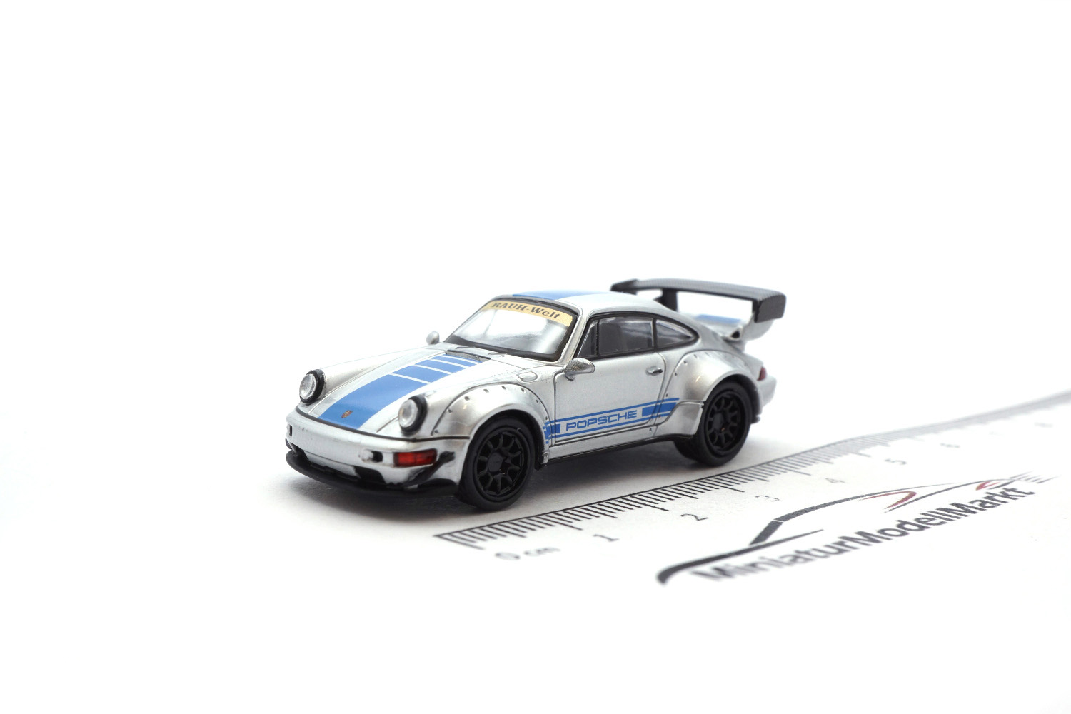 Micro City MC870010 Porsche 911 (964) - RWB - Transformer Silber 1:87