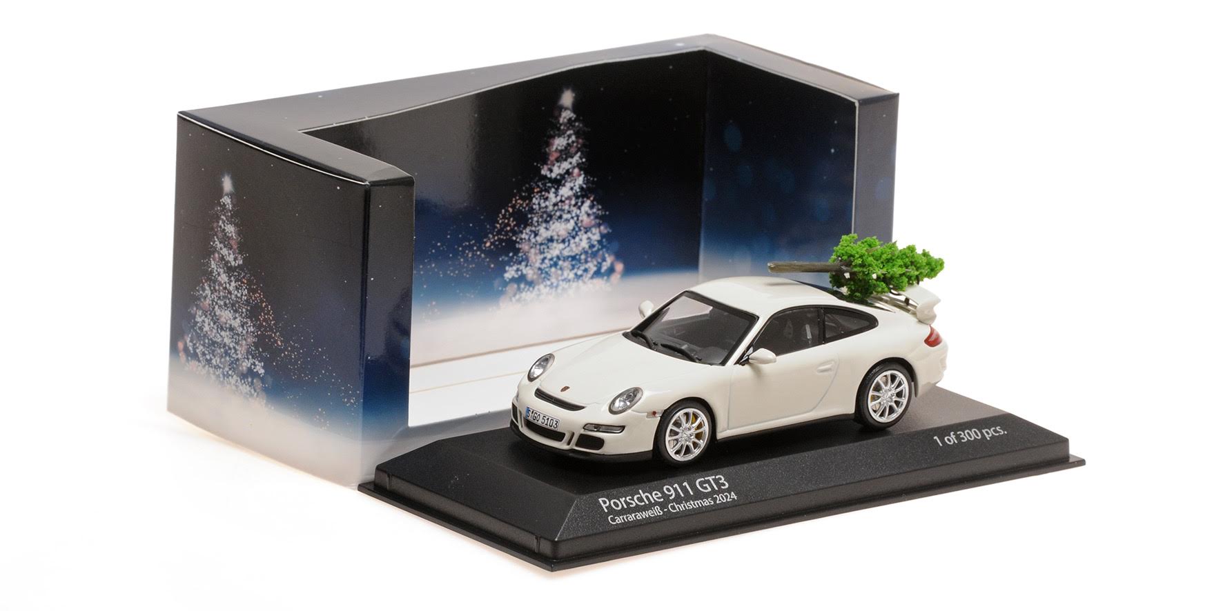 Minichamps 400065405 Porsche 911 GT3 - 2006 - White - Christmas 2024 1:43