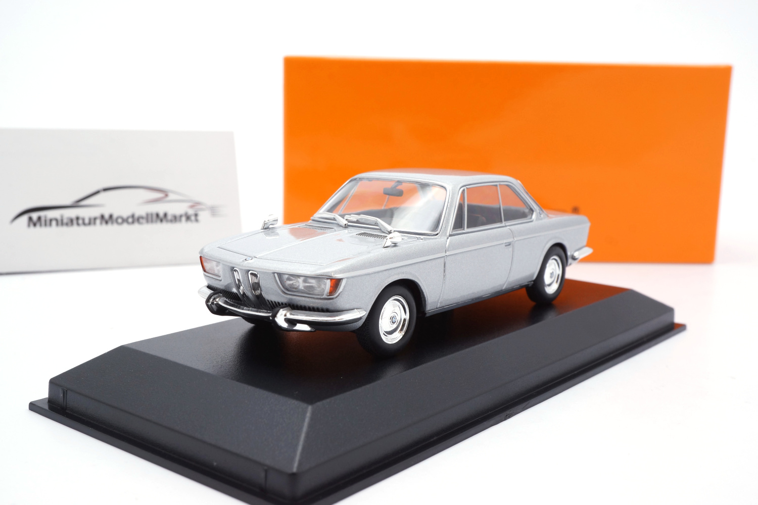 Minichamps 940025081 BMW 2000 CS - Silber - 1967 1:43