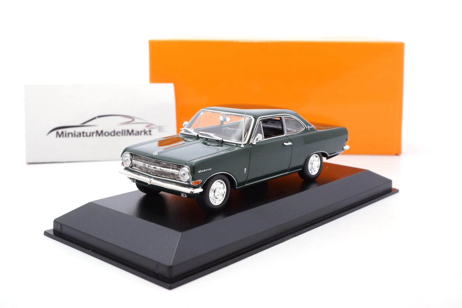 Minichamps 940041020 Opel Rekord A Coupe - Grün - 1962 1:43