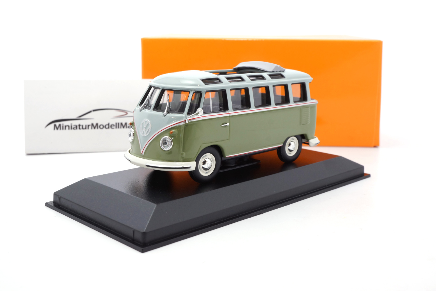 Minichamps 940052300 VW T1 Samba - Grün - 1963 1:43