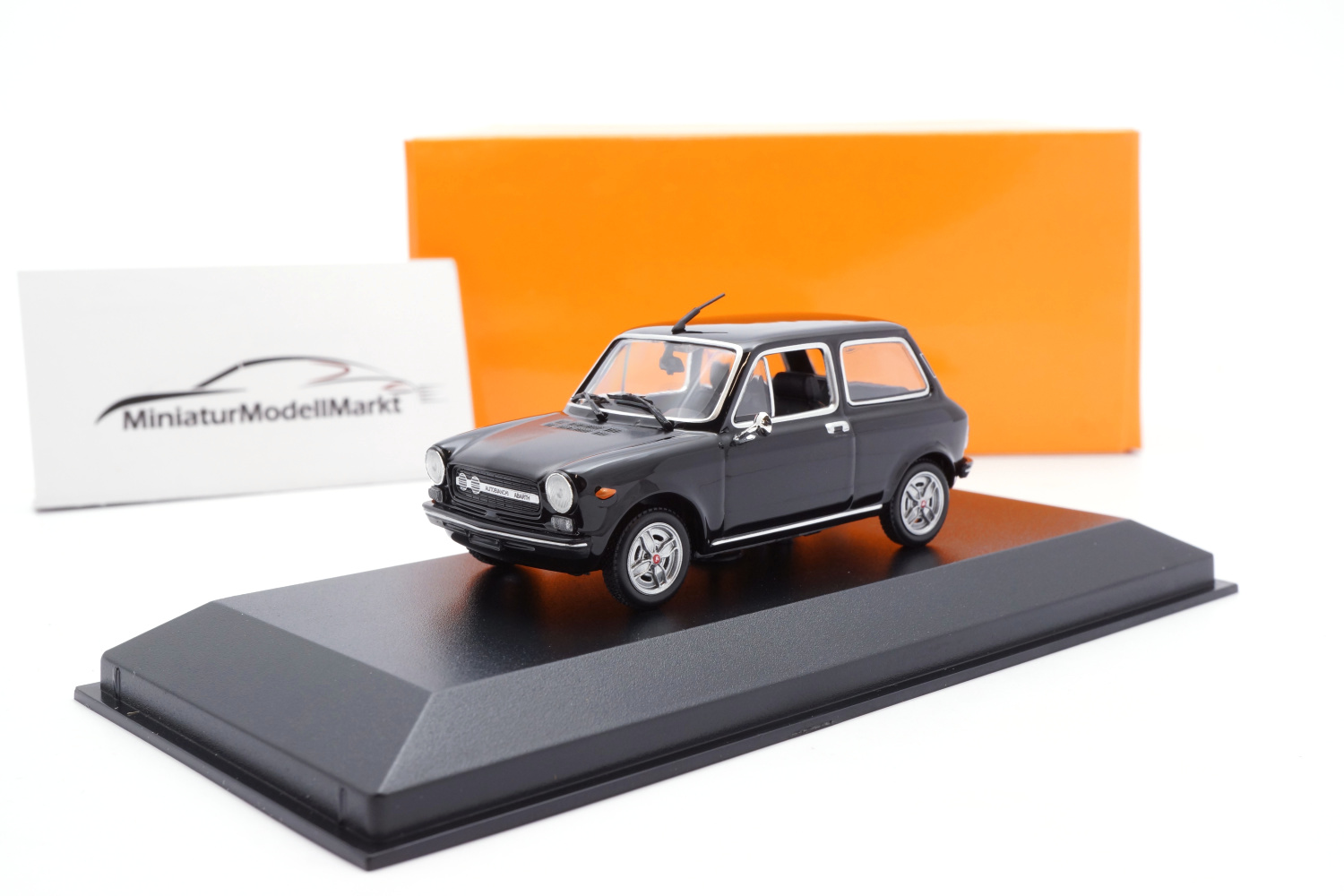 Minichamps 940121170 Autobianchi A112 Abarth - Schwarz - 1974 1:43