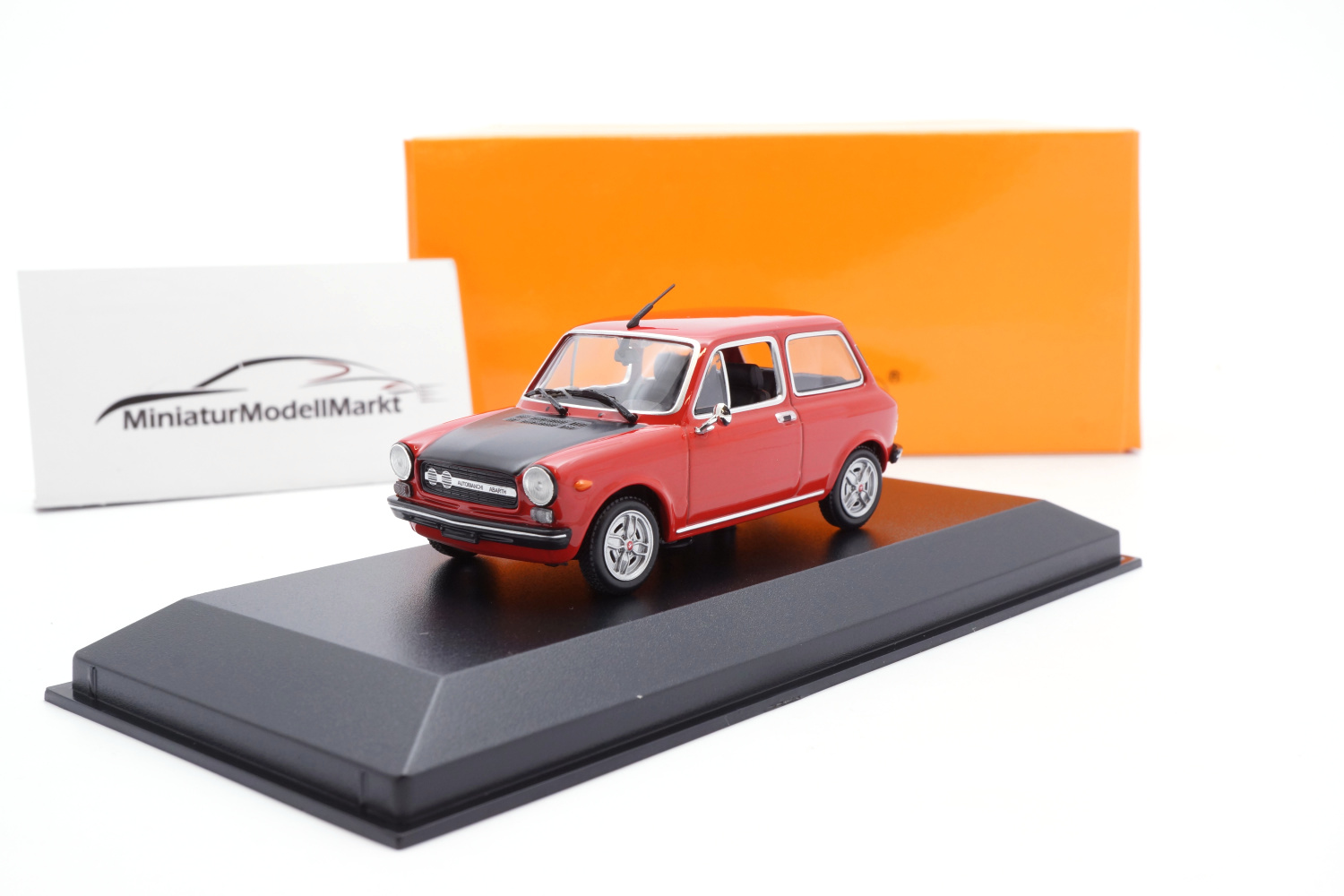 Minichamps 940121171 Autobianchi A112 Abarth - Rot  1974 1:43