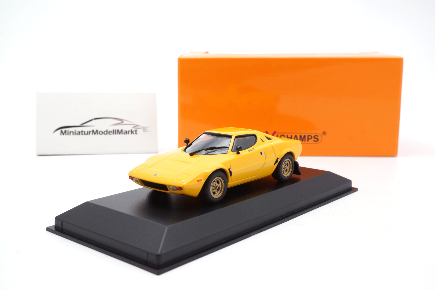 Minichamps 940125021 Lancia Stratos - Gelb - 1974 1:43