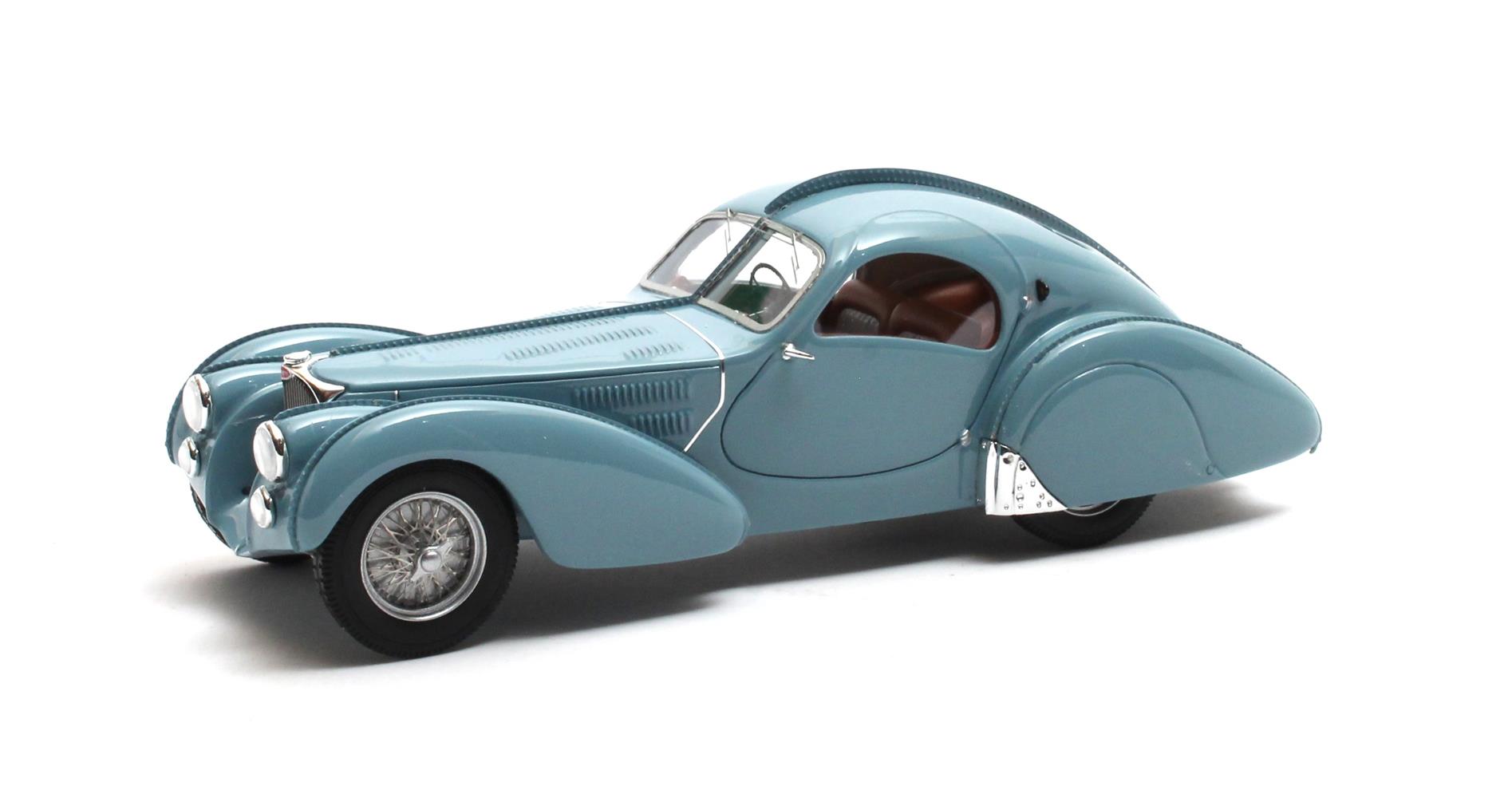 Matrix MX40205-111 Bugatti T57S Atlantic #57473 - graublau 1:43